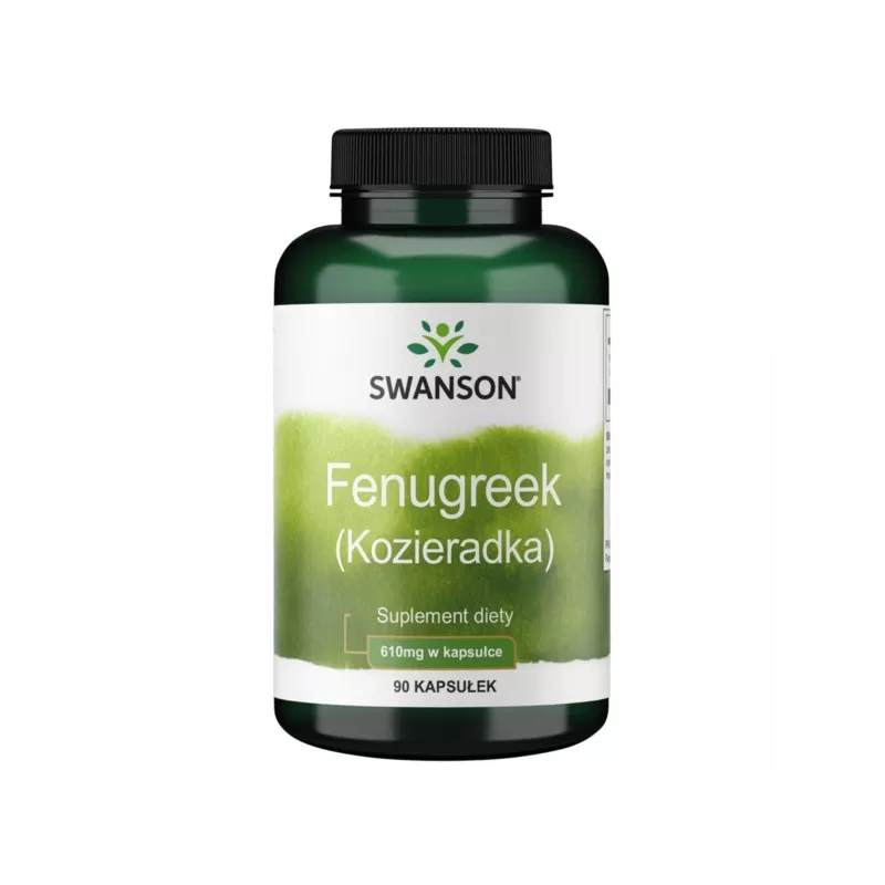 Swanson, Kozieradka (Fenugreek) 610 mg, kapsułki, 90 szt.