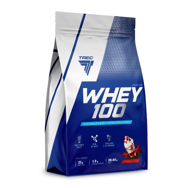 TREC, Whey 100 (WPC), proszek, 900 g