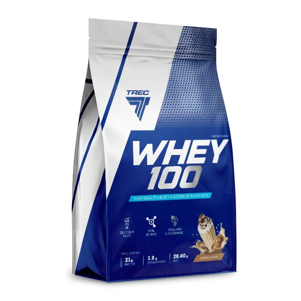 TREC, Whey 100 (WPC), proszek, 900 g