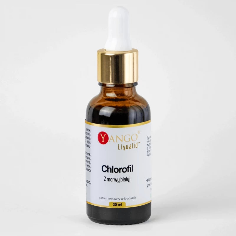 YANGO Liqualid™, Chlorofil z morwy białej, krople, 30 ml