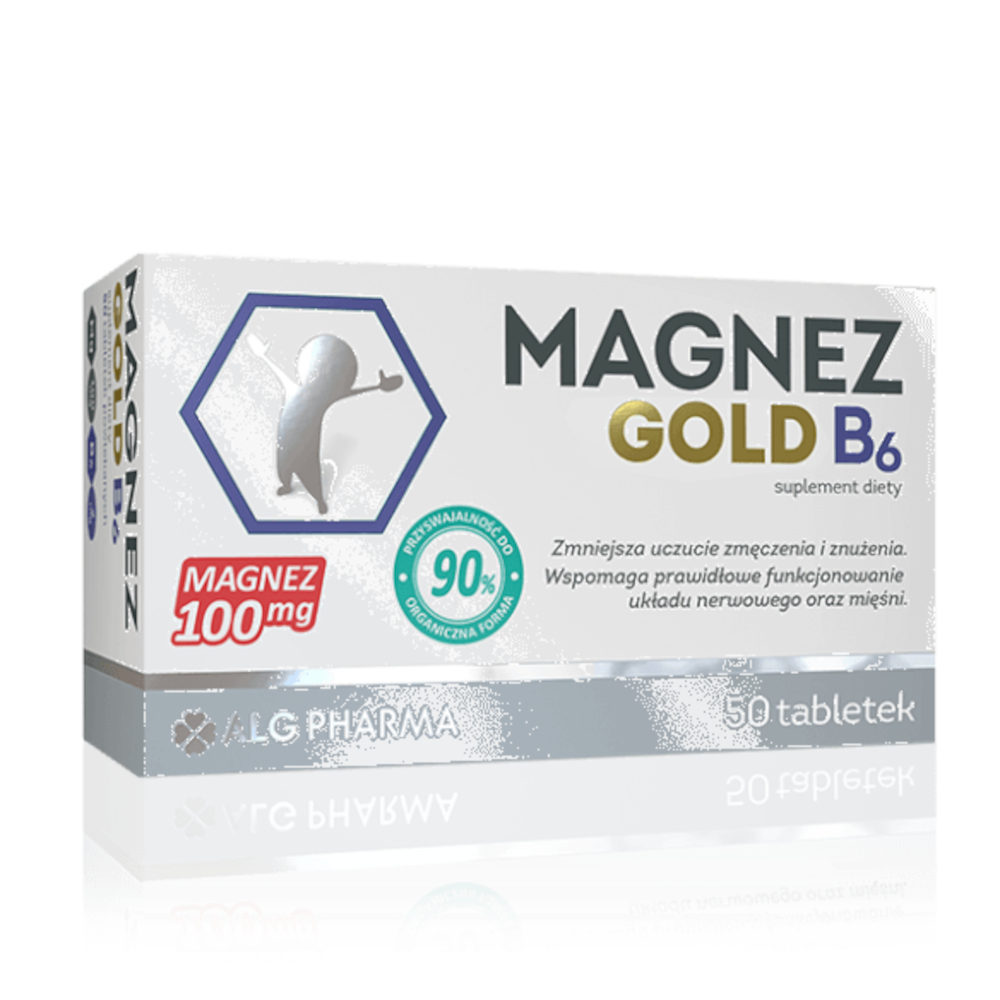 Magnez Gold B6, tabletki, 50 szt.