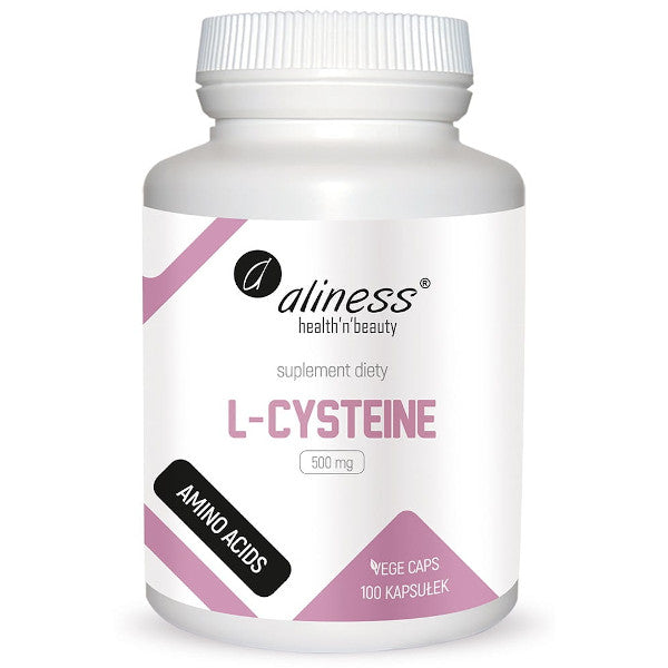 Aliness, L-Cysteine 500 mg, kapsułki vege, 100 szt.