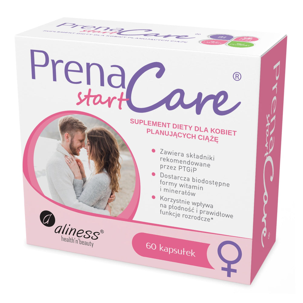 PrenaCare® START dla kobiet, kapsułki wege, 60 szt.