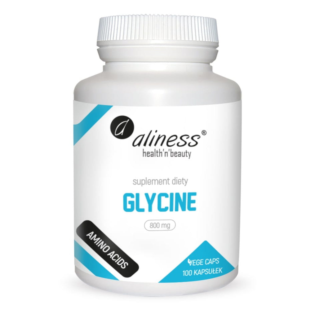 Glycine 800 mg, kapsułki wege, 100 szt.