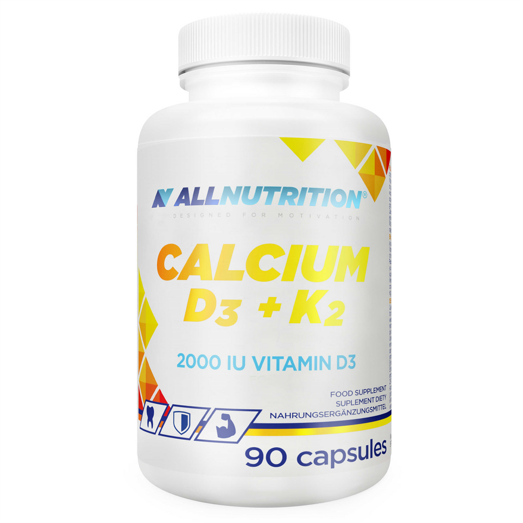 Allnutrition, Calcium D3+K2, kapsułki, 90 szt.