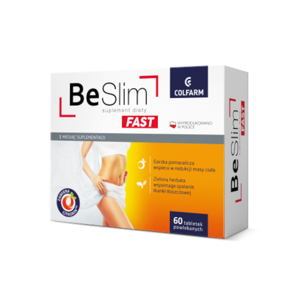 Colfarm, Be Slim Fast, tabletki, 60 szt.
