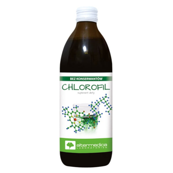 Altermedica, Chlorofil - bez konserwantów, płyn, 500 ml