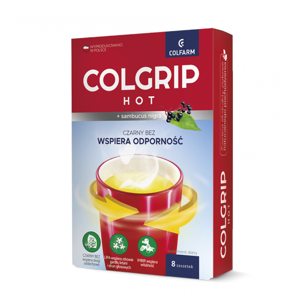 Colfarm, Colgrip HOT, saszetki, 8 szt.