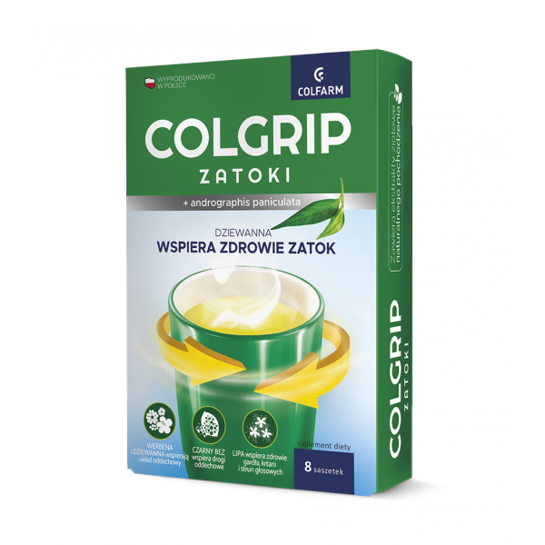 Colfarm, Colgrip ZATOKI, saszetki, 8 szt.