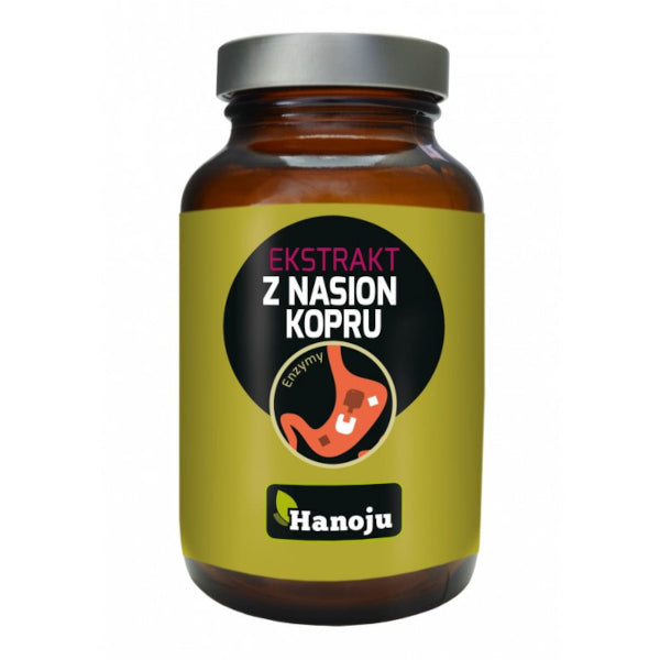 Hanoju, Ekstrakt z nasion kopru 400 mg, kapsułki vege, 90 szt.