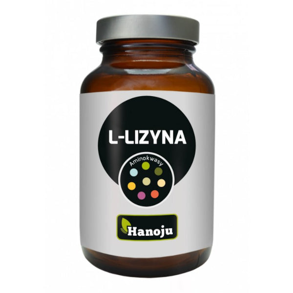 Hanoju, L-Lizyna 500 mg, kapsułki vege, 90 szt.