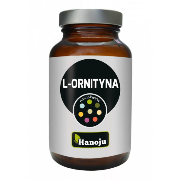 Hanoju, L-Ornityna 400 mg, kapsułki vege, 90 szt.