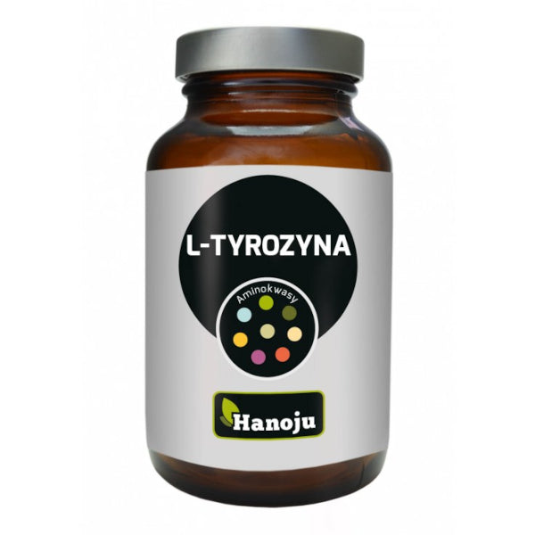Hanoju, L-Tyrozyna 400 mg, kapsułki vege, 90 szt.