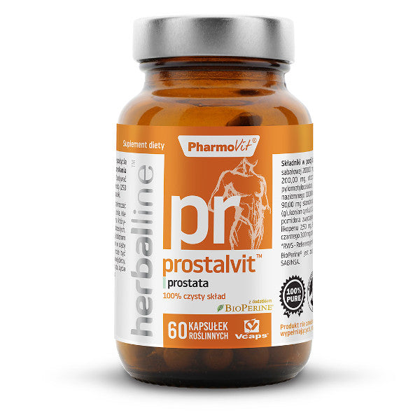 Herballine, Prostalvit™ prostata, kapsułki vege, 60 szt.