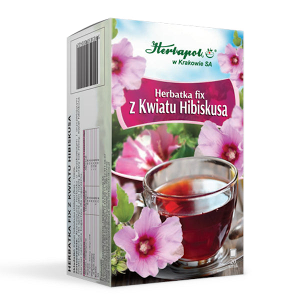 Herbapol Kraków, Herbatka fix Z kwiatu hibiskusa, saszetki, 20 szt.