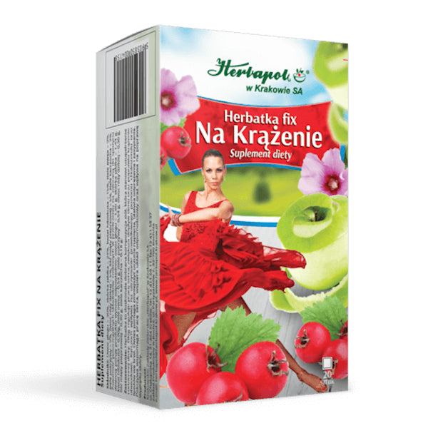 Herbapol Kraków, Herbatka fix Na krążenie, saszetki, 20 szt.