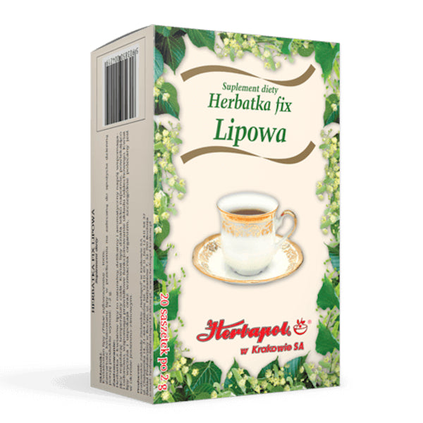 Herbapol Kraków, Herbatka fix Lipa, saszetki, 20 szt.