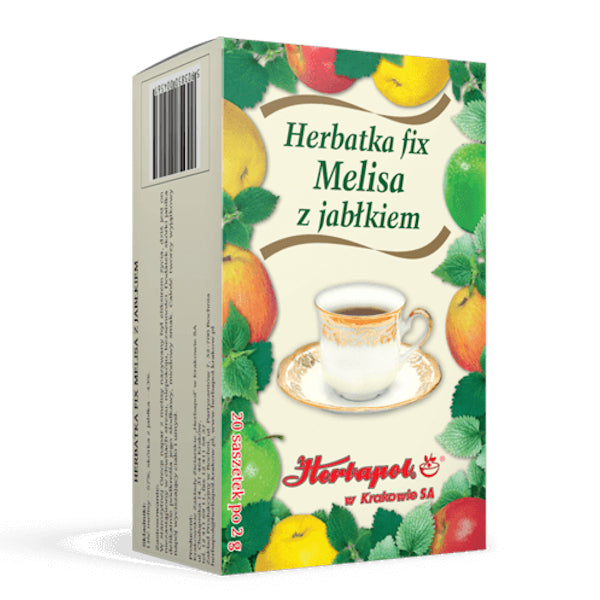 Herbapol Kraków, Herbatka fix Melisa z jabłkiem, saszetki, 20 szt.