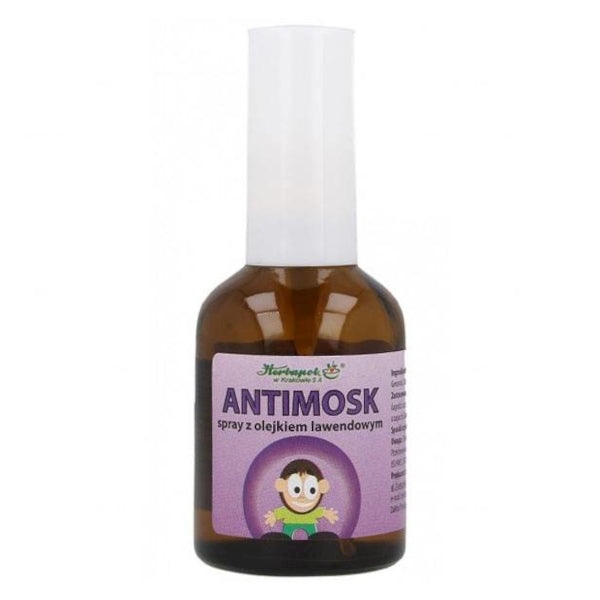 Herbapol Kraków, Antimosk z olejkiem lawendowym, spray, 40 ml