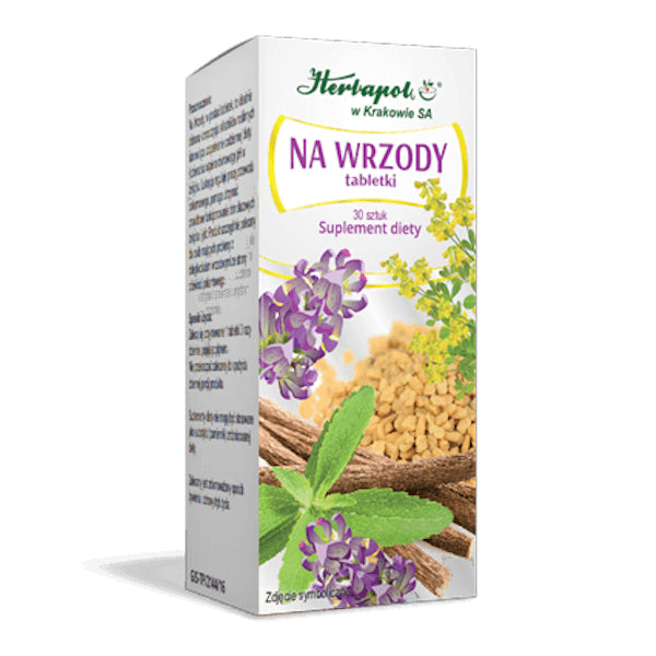 Herbapol Kraków, Na wrzody, tabletki, 30 szt.