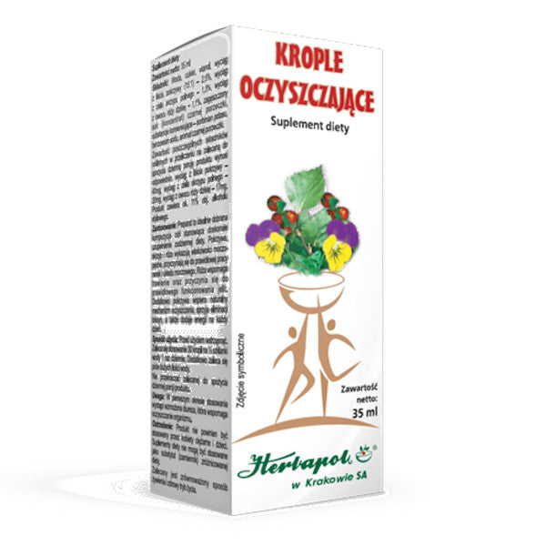 Herbapol Kraków, Krople oczyszczające, krople, 35 ml