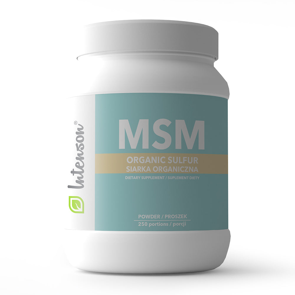 Intenson, MSM metylosulfonylometan (siarka organiczna), proszek, 500 g