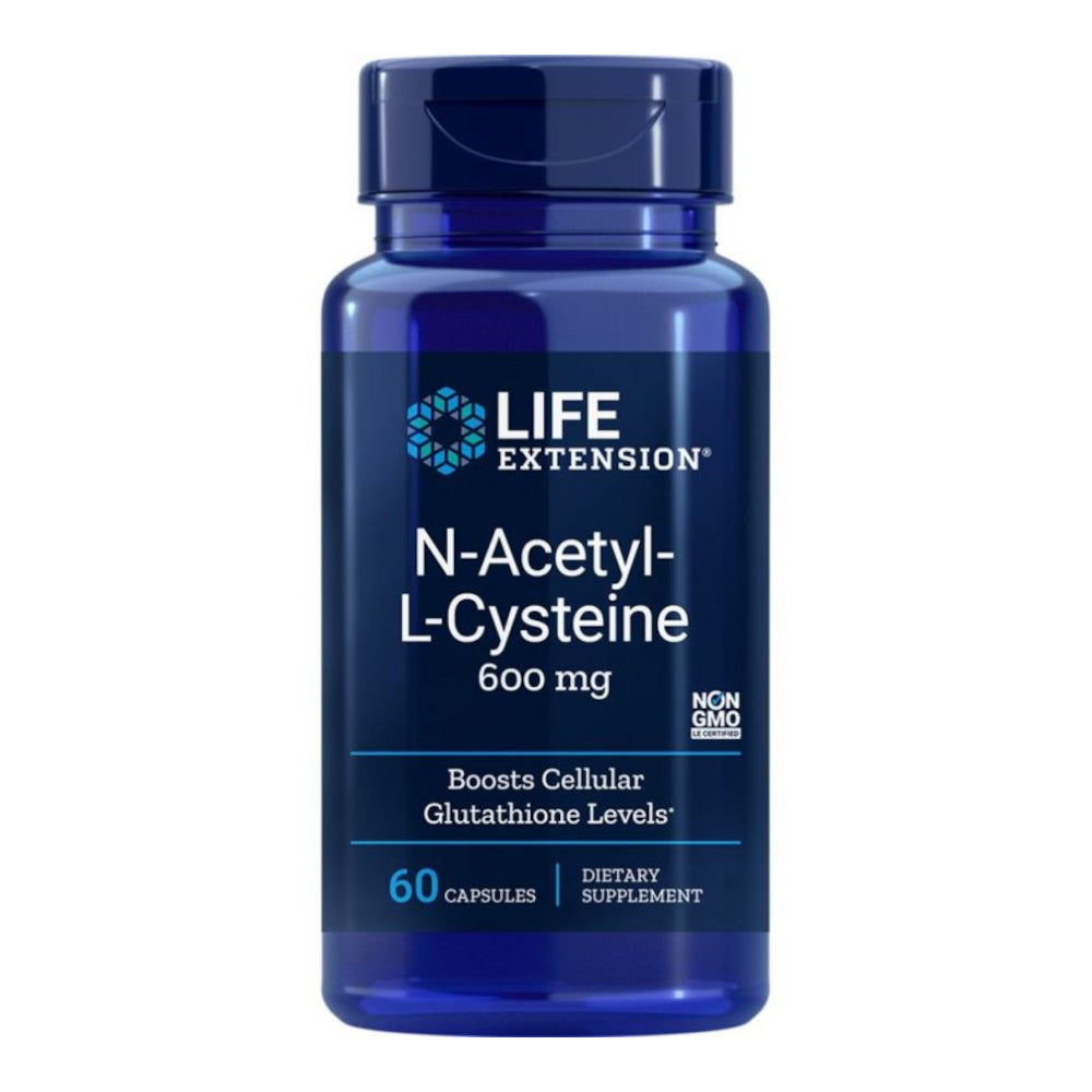 N-Acetyl-L-Cysteine 600 mg, kapsułki wege, 60 szt.