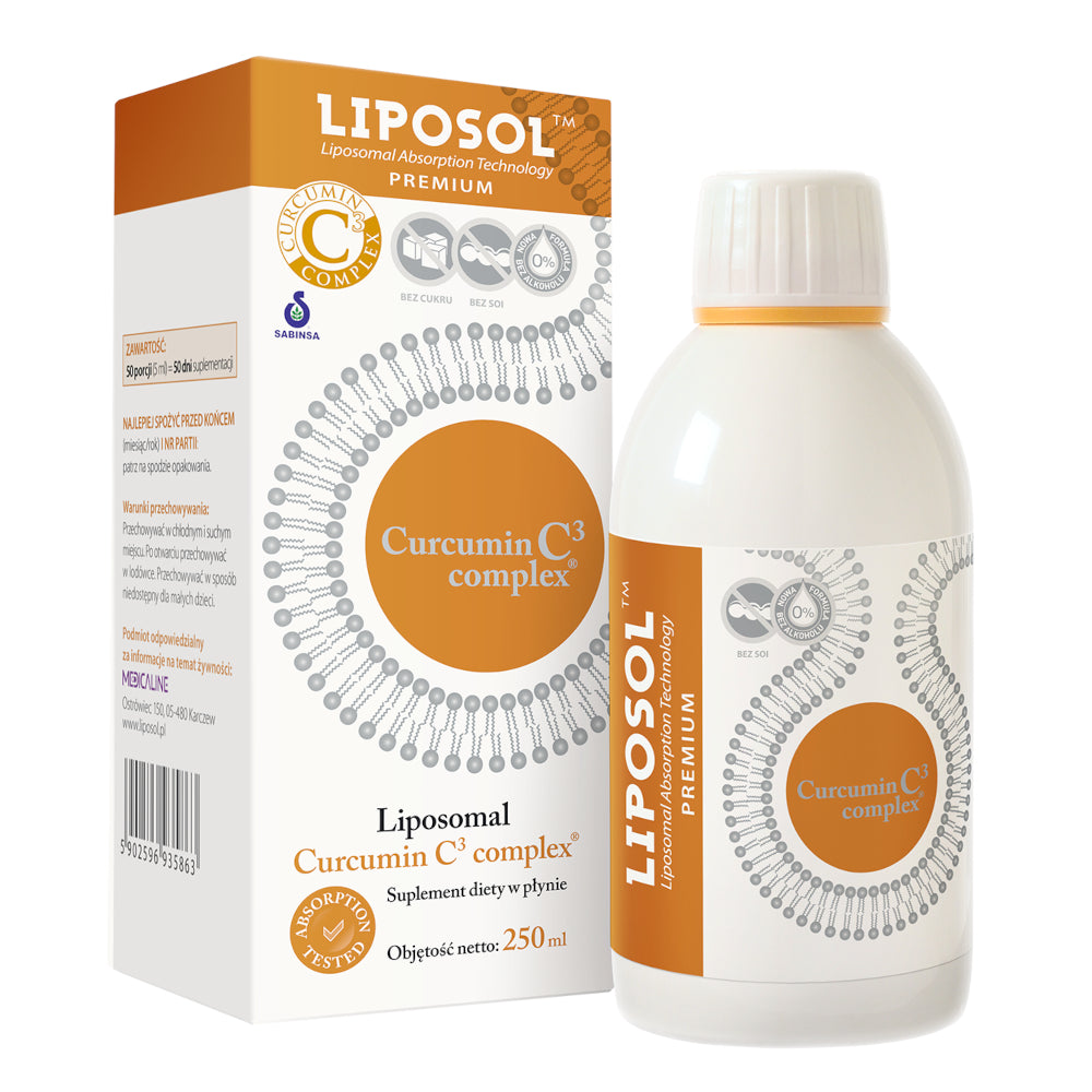 Liposomalna kurkumina C3 Complex®, płyn, 250 ml