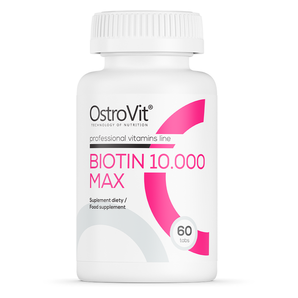 OstroVit, Biotin 10.000 MAX, tabletki, 60 szt.