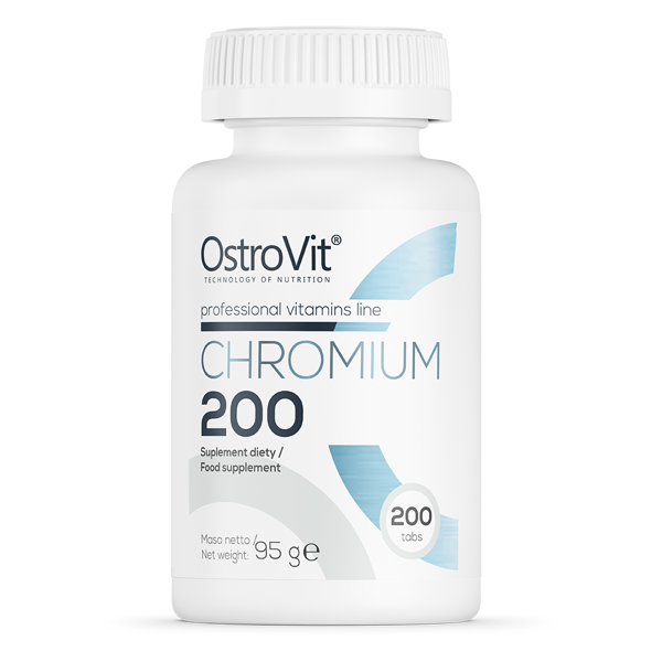 Ostrovit, Chromium 200, tabletki, 200 szt.
