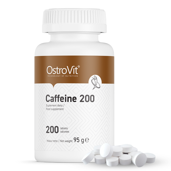 OstroVit, Caffeine 200, tabletki, 200 szt.