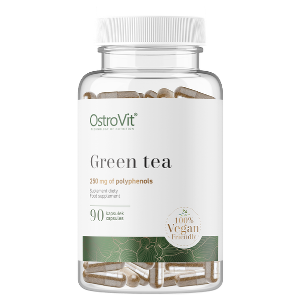 OstroVit, Green tea (Zielona herbata) VEGE, kapsułki, 90 szt.