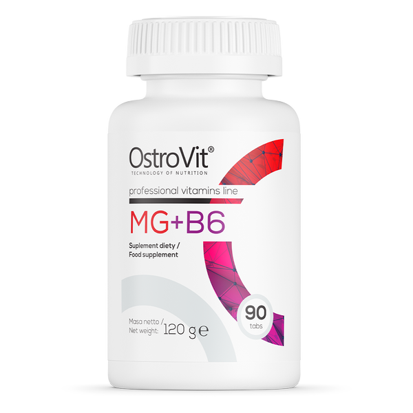 OstroVit, Mg + B6, tabletki, 90 szt.