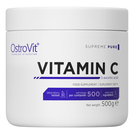 OstroVit, Supreme Pure, Vitamin C, proszek, 500g