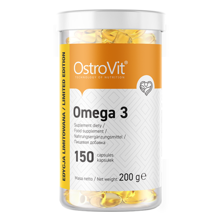 OstroVit, Omega 3 - Limited Edition, kapsułki, 150 szt.