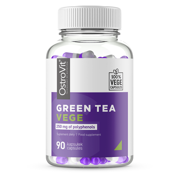 OstroVit, Green tea (Zielona herbata) VEGE, kapsułki, 90 szt.