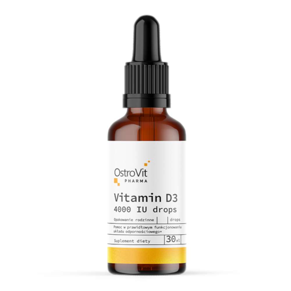 Vitamin D3 4000 IU, krople, 30 ml