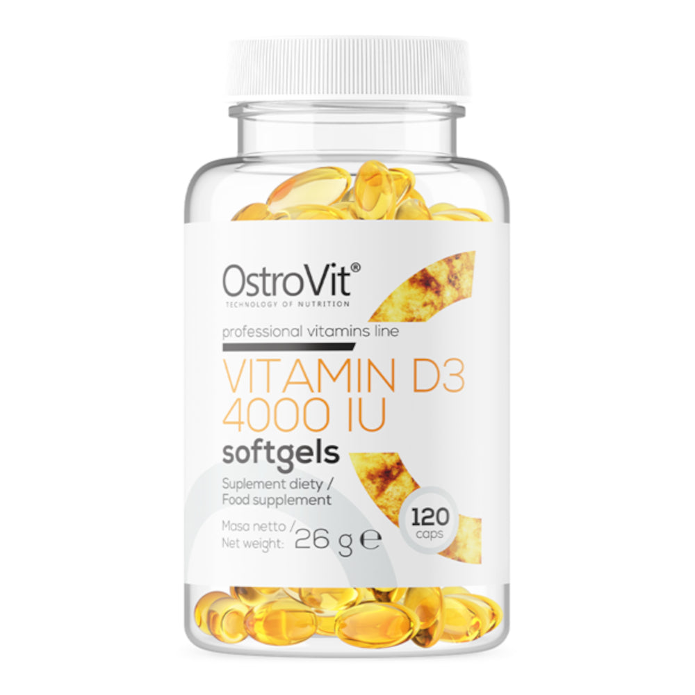 Vitamin D3 4000 IU, softgels, 120 szt.