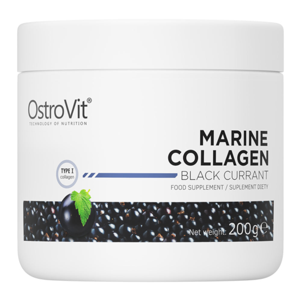 Marine Collagen Black Currant, proszek, 200 g