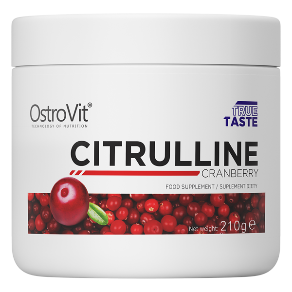 OstroVit, True Taste, Citrulline Cranberry, proszek, 210 g