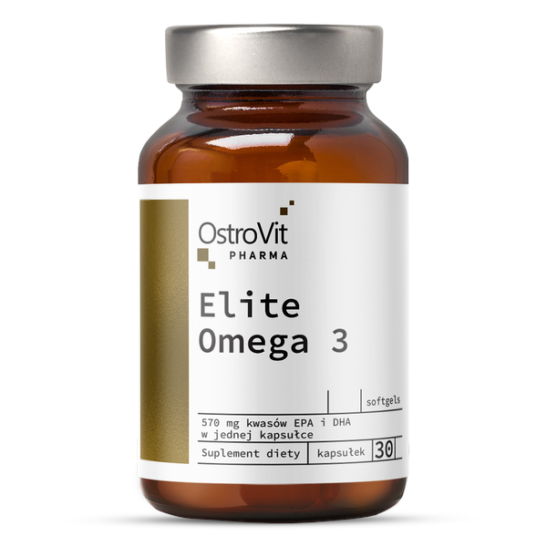 OstroVit, Pharma, Elite Omega 3, kapsułki, 30 szt.