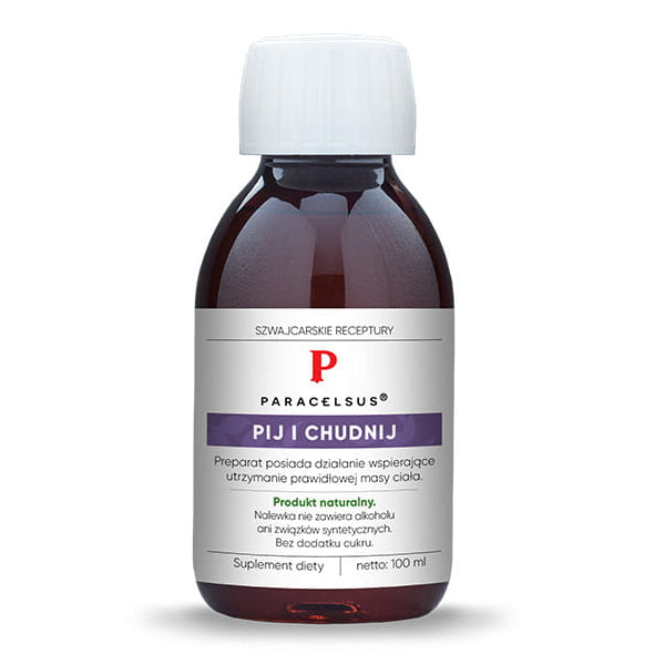 Pharmatica, Paracelsus: Pij i Chudnij, płyn, 100 ml