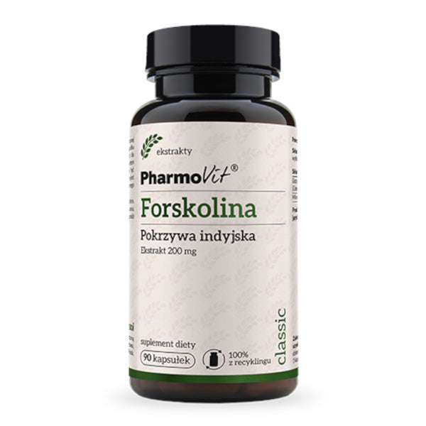 PharmoVit, Forskolina (Pokrzywa indyjska) 200 mg, kapsułki, 90 szt.