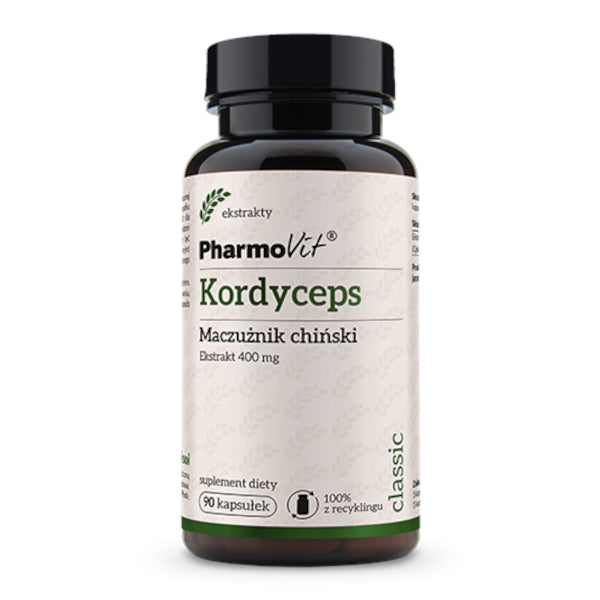 PharmoVit, Kordyceps (Maczużnik chiński) 250 mg, kapsułki, 90 szt.
