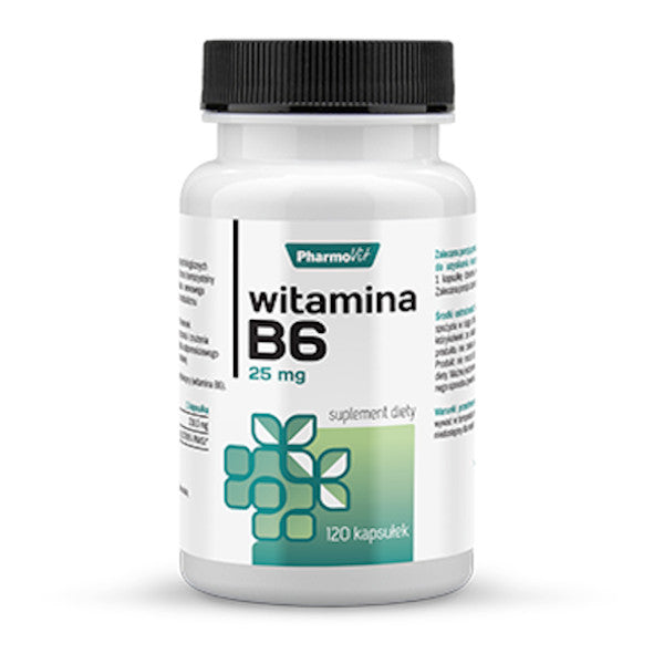 PharmoVit, Witamina B6 25 mg, kapsułki 120 szt.