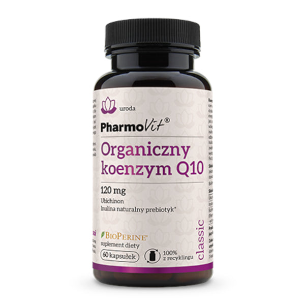 PharmoVit, Organiczny koenzym Q10 120 mg, kapsułki, 60 szt.