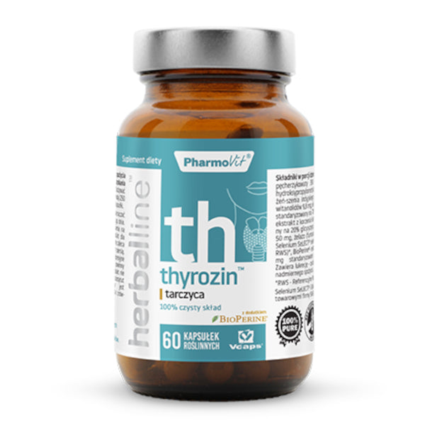 PharmoVit, Herballine thyrozin™ tarczyca, kapsułki vege, 60 szt.