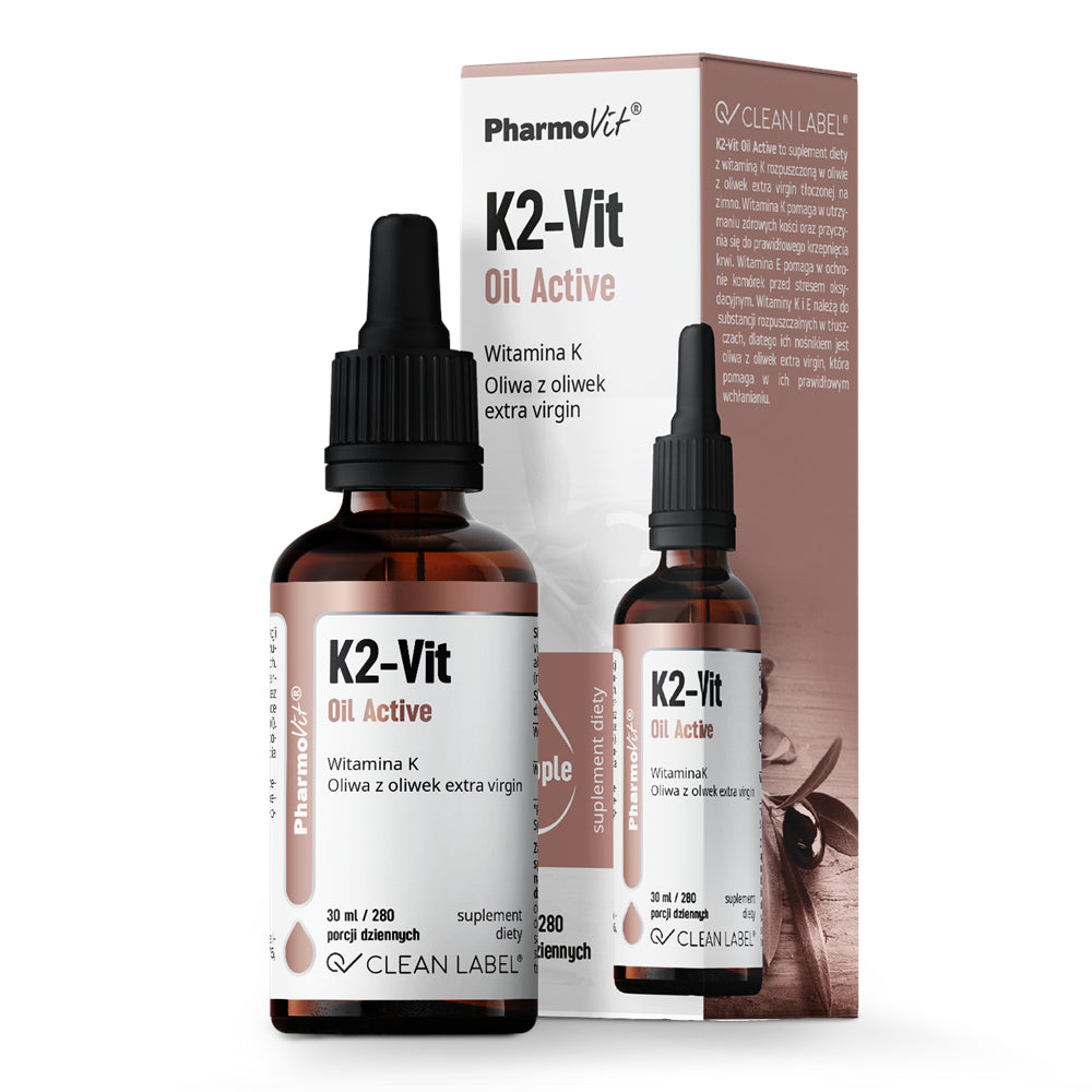 K2-Vit Oil Active, krople, 30 ml