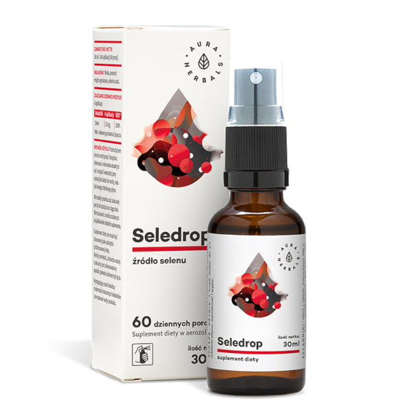 Aura Herbals, Seledrop - Selen 110 µg, aerozol, 30 ml