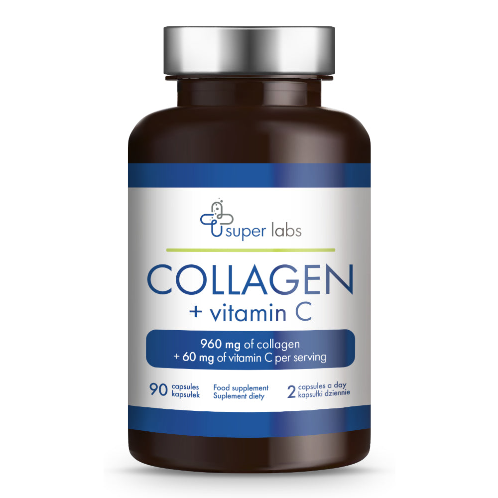 Collagen + vitamin C, kapsułki, 90 szt.